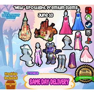 *NEW* Spotlight Premium Shop Items (June 10)💎 Disney Dreamlight Valley