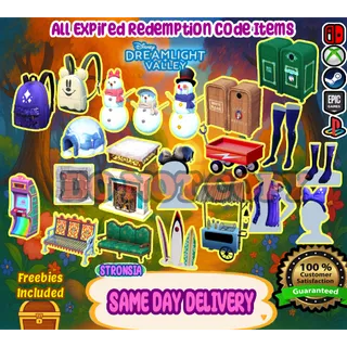 All EXPIRED Redemption Code Items 💎SAME DAY DELIVERY 💎