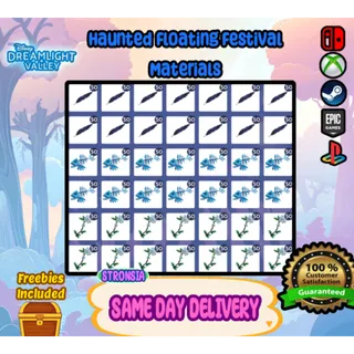 Haunted Floating Festival Materials 💎 SAME DAY DELIVERY💎