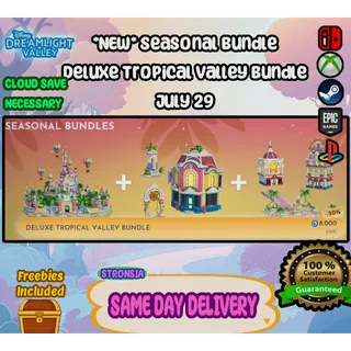 *NEW* Deluxe Tropical Valley Bundle (July 29) 💎 Disney Dreamlight Valley