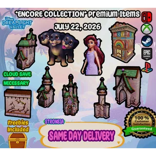 *ENCORE Collection* Premium Items (July 22, 2026) 💎 Disney Dreamlight Valley 💎SAME DAY DELIVERY 💎