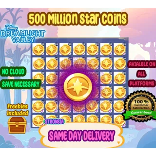 500,000,000 (500 Million) Star Coins 💎SAME DAY DELIVERY 💎