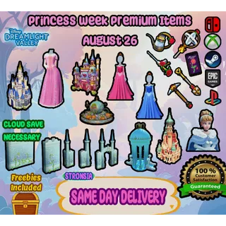 *Princess Week* Premium Shop Items (August 26, 2026)💎