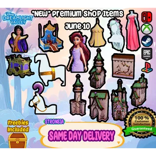*NEW* Premium Shop Items (June 10)💎 Disney Dreamlight Valley