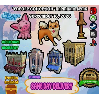 *ENCORE Collection* Premium Items (September 16, 2026)💎 Disney Dreamlight Valley