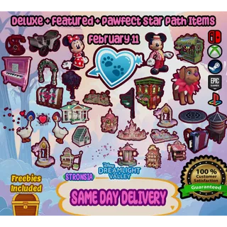 *NEW* Featured Items + Deluxe Springtime Items + Paw-fect Romance Starpath (February 11)💎 SAME DAY DELIVERY 💎