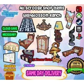 All New Scrooge Shop Items (November 19) 💎SAME DAY DELIVERY 💎