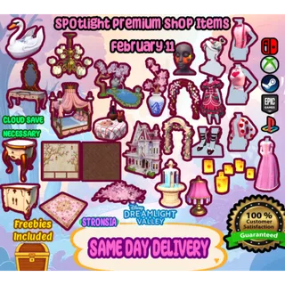 Spotlight Premium Items (February 11)💎 SAME DAY DELIVERY 💎