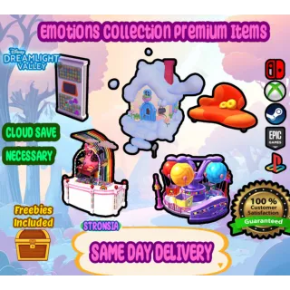 Emotions Collection Items Inside Out 💎 Disney Dreamlight Valley 💎SAME DAY DELIVERY 💎