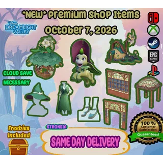 *NEW* Premium Shop Items (October 7, 2026) 💎 Disney Dreamlight Valley 💎SAME DAY DELIVERY 💎