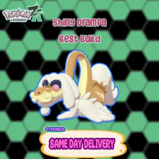 Shiny Drampa Max IVs/EVs || Pokemon Legends Z-A || Same Day Delivery