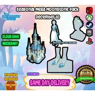 Cinderella Seasonal Mega Moonstone Bundle💎 Disney Dreamlight Valley 💎SAME DAY DELIVERY 💎
