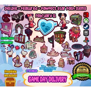 *NEW* Featured Items + Deluxe Springtime Items + Paw-fect Romance Starpath (February 11)💎 SAME DAY DELIVERY 💎