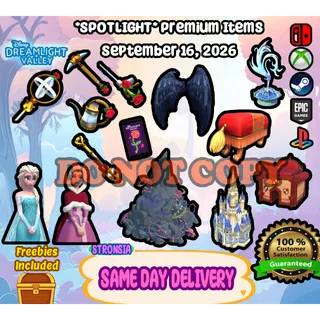 *SPOTLIGHT* Premium Shop Items (September 16, 2026)💎 Disney Dreamlight Valley