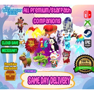 All Premium/Starpath Companions 🟢 SAME DAY DELIVERY 🟢