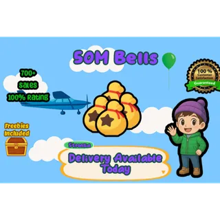 50M Bells 🟢FAST, SAME DAY DELIVERY🟢100% Security ||{Freebies Included}