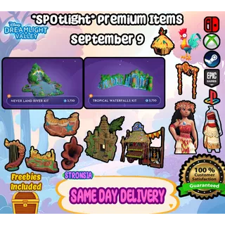 *SPOTLIGHT* Premium Items (September 9, 2026)💎 Disney Dreamlight Valley