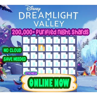  Disney Dreamlight Valley 💎 2,500 Purified Night Shards 💎 DELIVERY AVAILABLE NOW