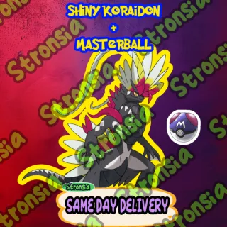 Shiny Koraidon (Gamestop) 🟢SAME DAY DELIVERY🟢Pokémon Scarlet and Violet