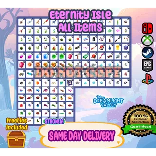 All Eternity Isle Items || Materials, Gems, Ingredients, Etc ||💎SAME DAY DELIVERY