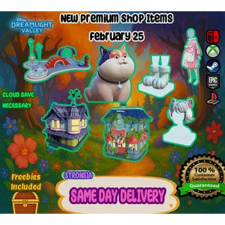 New Premium Items (February 25) 💎 Wishblossom Ranch
