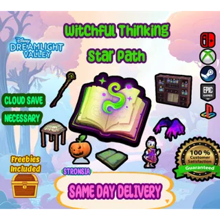 Witchful Thinking Star Path (October 1, 2025) || Disney Dreamlight Valley || Same Day Delivery