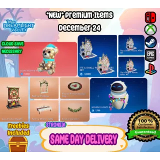 New Premium Items (December 24) 💎 Wishblossom Ranch ||