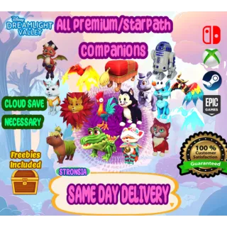 All Premium/Starpath Companions 🟢 SAME DAY DELIVERY 🟢