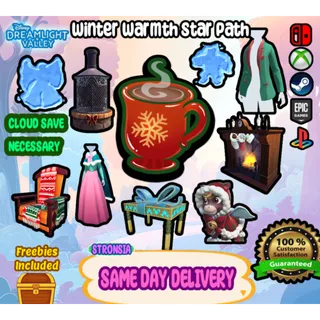 Winter Warmth Star Path (December 10, 2025) 💎 Disney Dreamlight Valley 💎SAME DAY DELIVERY 💎
