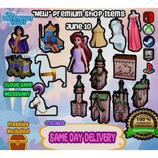 *NEW* Premium Shop Items (June 10)💎 Disney Dreamlight Valley