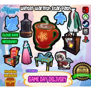 **NEW** Winter Warmth Star Path💎 Disney Dreamlight Valley 💎SAME DAY DELIVERY 💎