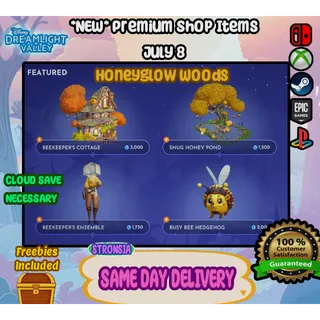 *NEW* Premium Shop Items (July 8)💎 Disney Dreamlight Valley