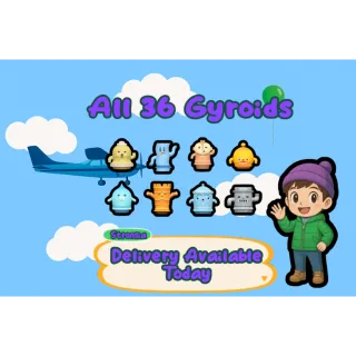 All 36 Gyroids 🟢SAME DAY DELIVERY🟢100% Security || ACNH ||{Freebies Included}