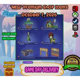 *NEW* Premium Shop Items (October 7, 2026) 💎 Disney Dreamlight Valley 💎SAME DAY DELIVERY 💎