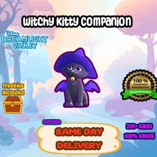 *NEW* Witchy Kitty Companion 💎SAME DAY DELIVERY 💎