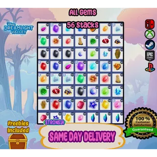 56 Stacks Every Gem 💎SAME DAY DELIVERY 💎