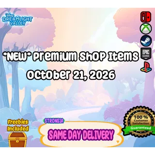 *NEW* Premium Items (October 21, 2026) 💎SAME DAY DELIVERY 💎