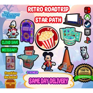 Retro Roadtrip Star Path (August 20, 2025) 💎SAME DAY DELIVERY 💎