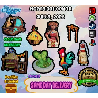 *Moana Collection* Premium Shop (July 8)💎 Disney Dreamlight Valley