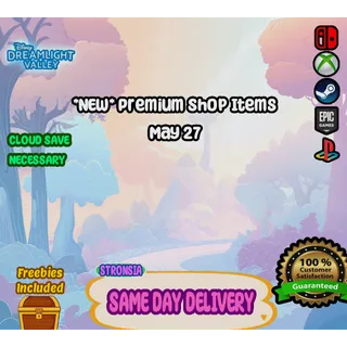 *NEW* Premium Shop Items (May 27, 2026) 💎SAME DAY DELIVERY 💎