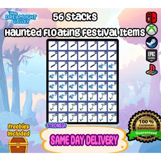 56 Stacks of Haunted Floating Festival Items 💎SAME DAY DELIVERY 💎