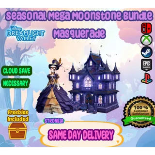 Seasonal Giant Moonstone Pack (Masquerade) 🟢Same Day Delivery 🟢