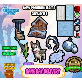 New Premium Items (January 1) 💎 Wishblossom Ranch ||