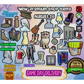 *NEW* Premium Shop Items (August 26, 2026)💎 Disney Dreamlight Valley