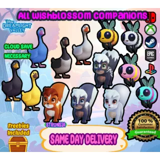 All 13 Wishblossom Ranch DLC Companions/Critters 🟢 SAME DAY DELIVERY 🟢