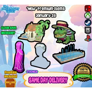 New Premium Items (January 28) 💎 Wishblossom Ranch