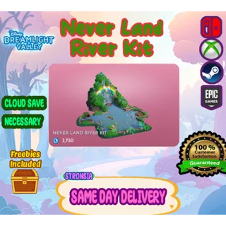Never Land River Kit || Disney Dreamlight Valley || Same Day Delivery