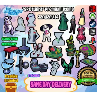*SPOTLIGHT* Premium Items (January 14, 2026) 💎SAME DAY DELIVERY 💎