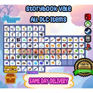 All Storybook Vale DLC Items || Materials, Gems, Ingredients, Etc ||💎SAME DAY DELIVERY