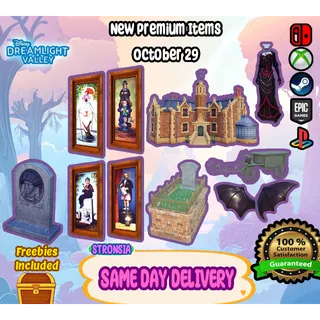 Premium Items (October 29, 2025) 💎 Disney Dreamlight Valley 💎SAME DAY DELIVERY 💎